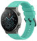 Cinturino Compatibile con Huawei Watch GT2 46mm/GT2 Pro/GT3 46mm/GT3 Pro 46mm, 22mm Silicone Cinturino per Samsung galaxy watch 3 45mm/Galaxy Watch 46mm (Blu verde acqua)