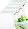 FDRJKN 10 PCS Reusable Mesh Produce Storage Bags - See-Through with Drawstring (35 * 30cm)