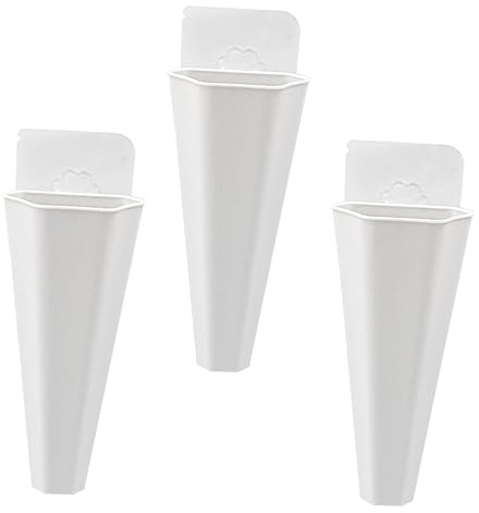 CAXUSD Wandblumentopf Hydroponisch Dekorative Vase Satz 3-teilig Für Innen Außen Pflanzen Efeu Wohnaccessoire Moderne Stil