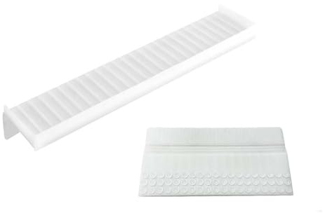 iAnomla Silicone Sink Edge Protector, 14 36cm Kitchen Sink Splash Guard Cover with Suction Cup, Foldable, Multifunction Kitchen Accessories, Sponge Holder, Countertop Protector (Transparent)
