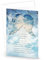 Logbuch-Verlag Trauerkarte mit kleinem Trauergeschenk Engelsflügel mit Spruch Beileidskarte und Kuvert Himmel blau weiß DIN A6