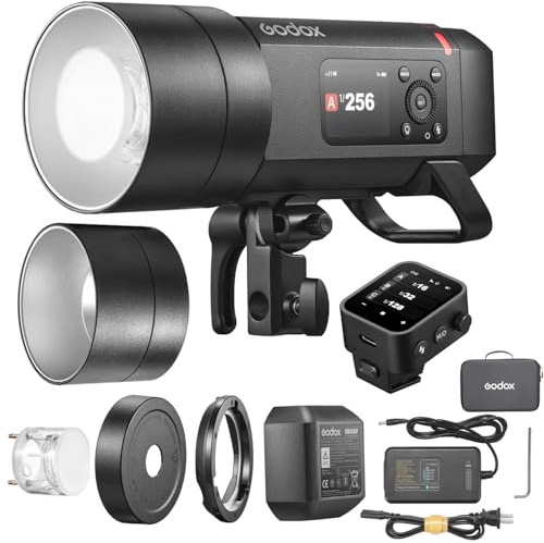 GODOX AD400 Pro II AD400Pro II AD400ProII with X3-S Trigger for Sony Camera,2.4G 1/8000 HSS 400Ws Outdoor Flash,0.01~1s Recycling,460 Full Power Flashes