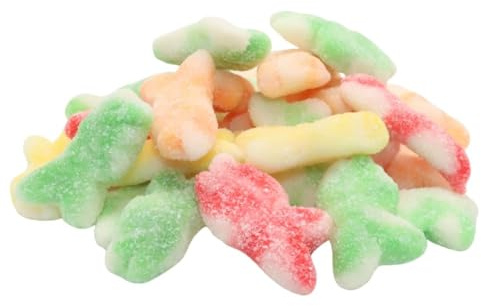 Gummilicious Sour Twisted Fish 500g – Halale Fruchtgummis in Fischform,