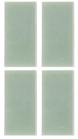 4 lame a palette per pompa a vuoto per mungitrice mobile, palette di ricambio in fibra di vetro, elevata resistenza alla flessione e basso attrito, parti della pompa a vuoto facili da installare per