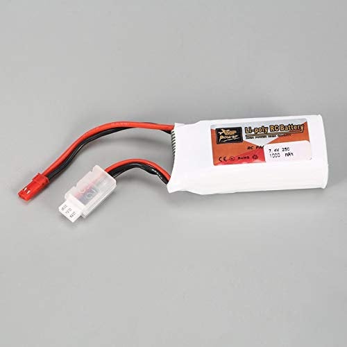 ZOP Power 7.4V 1000mAh 25C 2S Lipo Battery JST Connector for RC Helicopter Model