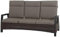 Siena Garden Lounge 3er Sofa Corido matt-anthrazit/Charcoal Grey