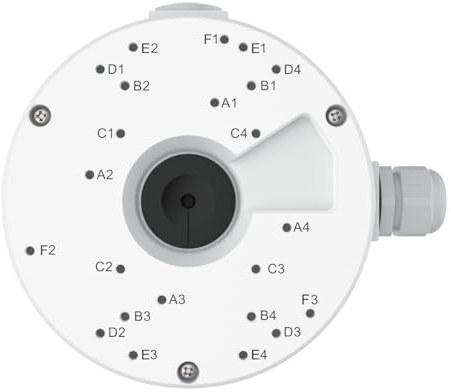 Reolink Anschlussdose D20, nur kompatibel Dome IP Kameras, RLC-520A, RLC-820A, RLC-823A, RLC-1224A, RLC-833A, RLC-842A, RLC-523WA, RLC-542WA, E1 Outdoor Serie