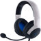 Razer Kaira X pour Playstation - Casque Gaming Filaire pour Playstation 5 (Haut-parleurs Triforce de 50mm, Microphone Cardioïde HyperClear, Mousse à Mémoire de pourme Flowknit) Noir-Blanc