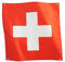 Runesol Suiza Bandera Nacional 3x3, 91x91cm, 4 Ojales, Ojal De Latón En Cada Esquina, Bandera Suiza, Banderas Premium, Impermeable, Interior, Exterior, Día de San José