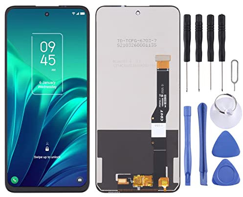 Mobile Phone Replacement Spare Parts LCD Screen and Digitizer Full Assembly For TCL 20L / 20L+/ 20 Lite T774H T774B T775H T775B Mobile Displays