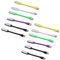 GERUI NEW 12 Stücke USB LED Licht, Mini USB LED Lampe,Flexible Licht für für Notebooks, Tablets, Powerbanks, PC -Nachtlampe, Leselampe, Laptoplampe(5 Farben)