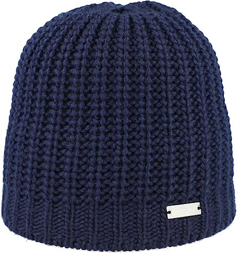 Eisglut Unisex Hazell Merino Mütze, Marine, Einheitsgröße EU
