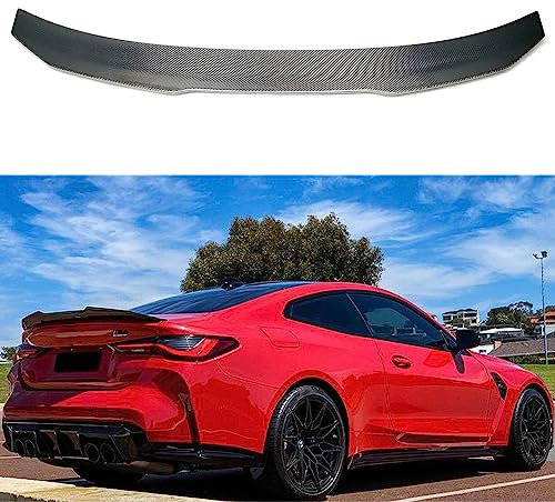 G22 PSM Stil Echte Kohlefaser Heckspoiler Flügel für BMW 4er Coupe G22 & G82 M4 420i 430i M440I 2021+