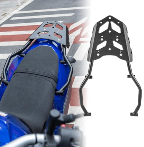Porte-bagages arrière pour moto Tenere 700, barre d'étagère étendue, kit de plaque de support de Compatibilité : supérieur, barre d'appui pour passager, main courante latérale pour Tenere700 2018-2024