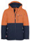 Trollkids Hemsedal XT Ski- und Winterjacke, Mitternachtsblau/Zimt, Größe 152