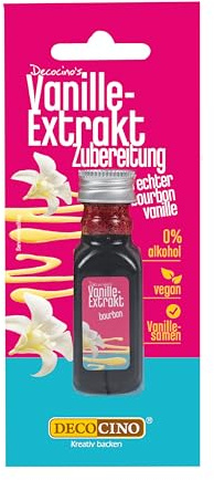 DECOCINO Vanille-Extrakt 20 ml Backaroma ohne Alkohol