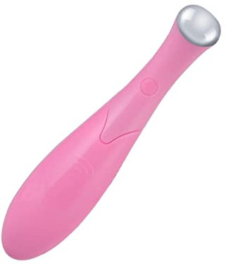 HAWILLOSCH Facial Ojos Electrónico Rosa Dispositivo para Eliminar Arrugas y Revitalizar para Incluye Batería Aaa