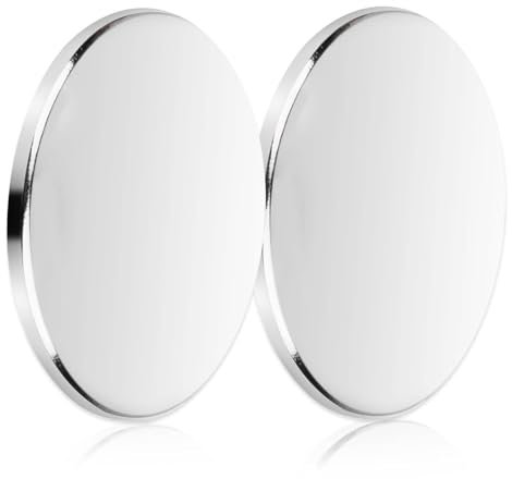 30x2mm Super Strong Fridge Magnets, Large Neodymium Magnets for Whiteboard, Round Rare Earth Magnet for Crafts, White Board, DIY, Building, Billboard in Home, Office