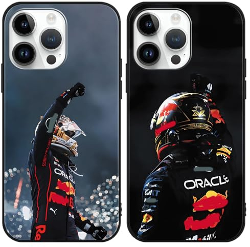 TBNMBGY 2 Stück Schutzhülle für Samsung Galaxy A14 5G Hülle 6.6, Formula 1 Rennfahrer Cool Muster Design Ästhetik, Silikon TPU Weich Schutzhülle Bumper Case für F1 Formel 1 Rennen Fans,Racing