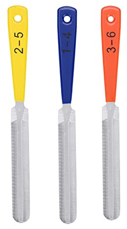 KooingTech 3Pcs Guitar Nut File Nail Puller Repair Tool, Guitar Nut File Set for Bass Mandoline Banjo Ukulele
