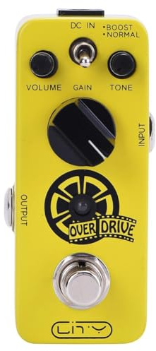 Osmond Overdrive Electric Guitar Effect Pedal with2 Modes ofBoost andNormal Amplifier forElectric Guitar Effect True Bypass