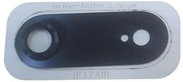 fonefunshop Rear Camera Glass Protector Compatible With iPhone 17 Air Space Black