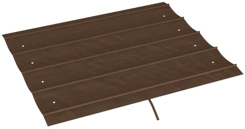 Outsunny Techo de Pérgola 3x2,5 m Retráctil para Marco 2x3 m Café | Techo de Repuesto, Toldo Recambio de Tela, UV30+, Solo para Cenador Jardín, 10 Orificios de Drenaje