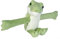 Wild Republic 19432 Huggers Schnapparmband Kuscheltier, Plüschtier, Krokodil 20 cm