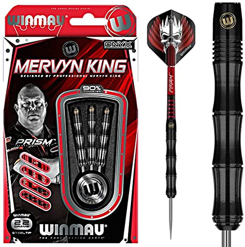 Winmau Mervyn King Steeldart Onyx Coating 1413 24 g 7045.02