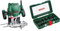 Bosch POF 1200 AE Router Expert, 1200 W + Bosch 2607019469 Set Misto, 15 Frese HM, Gambo 8 mm