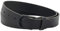 Vascavi ® Ledergürtel aus Rindleder, 3,5 cm breit und ca. 0,3 cm stark, echt Leder Gürtel, Made in Germany, kürzbar, für Damen und Herren #3,5-0022fr (110 cm Gesamtlänge 125 cm, Schwarz)