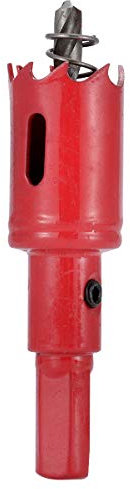 KATUR Hole Saw for Wood, 21mm HSS Bi-Metal Hole Cutter for Pipe Vent, Separate Drill Bit with Hex Shank, Smooth Fast Cutting for Plastic, Plywood, Drywall, Plasterboard, Thin Metal Sheets