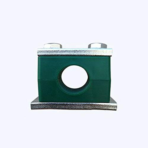 Rohrschellen, Vogueing-Werkzeug, 2 Stück Rohrschellen, Standard-metrische Kunststoff-Rohrschelle für Öl, Wasser, Gasrohrbefestigung (Außendurchmesser: 10 mm)