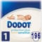 196 DOT Sensitive Windeln, Größe 1, Schutz Plus (2-5 kg).
