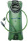 TANNOZHE Trinkblase 3 Liter auslaufsicheres Wasserreservoir,BPA-freier Trinkrucksack-Ersatz,Sport-Reise-Reservoir Trinkrucksack Pack Wandern im Freien-Grün