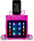 RockJam 10 Watt wiederaufladbare Bluetooth-Karaoke-Maschine mit Zwei Mikrofonen, Lightshow und Spracheffekten