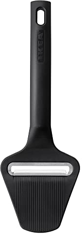 Ikea HJÄLPREDA Käsehobel, 22 cm, schwarz - spülmaschinenfest - Edelstahklinge