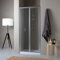 Kiamami Valentina Niche de Porte de Douche avec Porte Pliante 70cm