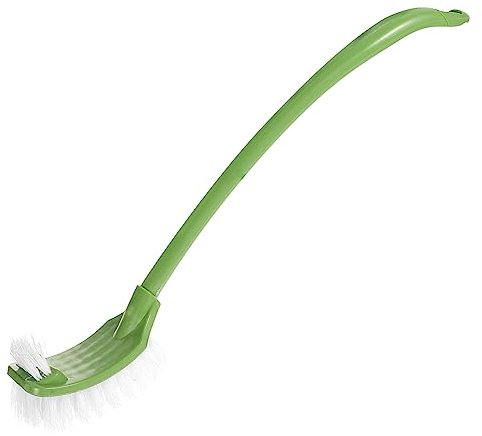 Cabilock Reinigungsbürste Wc-bürste Mit Langem Stiel Klobürste Doppelseitig Reinigungskugel