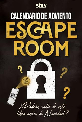 Calendario de Adviento Escape Room: Libro para adultos con 24 enigmas interactivos para resolver antes de Navidad (Libros Escape Room 2.0)