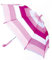 KAV Kids Auto Striped Umbrella - Durable 170T Taslon Fabric - Auto Open Child-Friendly Umbrella, Stylish and Vibrant Design - Rainy Day Essential for Boys and Girls (Striped Pink)
