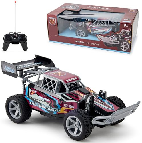 West Ham United Remote Control RC 1:18 RC Buggy - Officially Licensed, Perfect for Hammers Supporters, Gift for All Ages