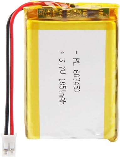 Batterie Rechargeable Au Lithium-ION Polymère Lipo 3.7 V 1050 MAh 603450 avec Connecteur JST