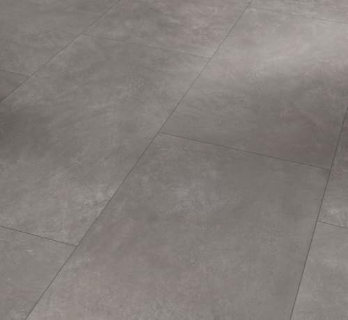 Parador Dekorboden Laminat Trendtime 5 Beton dunkelgrau Steinstruktur Großfliese 4-V-Fuge