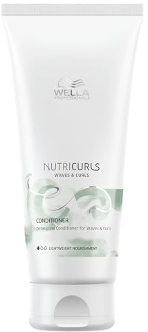 Wella Professionals NUTRICURLS Detangling Conditioner für Wellen – Haarspülung mit Jojobaöl, 200 ml