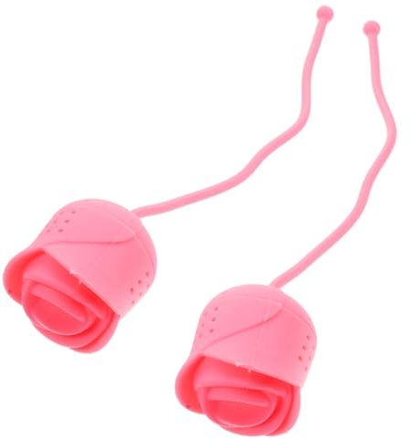 ABOOFAN 4pcs Flower Tea Infuser Mesh Silicone Tea Leaf Strainer Accessories for