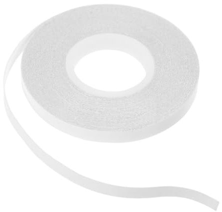 BUGUUYO 1 Rolle Doppelseitiges Klebeband Abwaschbares Klebeband Heftband Für Nähen Bekleidungsband Wasserlösliches Klebeband Stoff Bekleidungsband Stoffband Für Kleidung