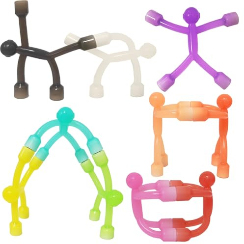 10-Stück Magnetfigur Kinderspielzeug Mini Mann Magnet Spielzeug für Kinder | Magnetspielzeug Magnete für Kinder 3 4 5 6 7 8 9 Jahre Kreativität Lern spielzeug Für Weihnachten（Klassisch）