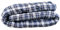 HappyBed 260x220 - - Waschbare Bettdecke ohne Bezug - Bedruckte Bettdecke ohne Bezug - Spannbettdecke mit Druck - Mikrofaser - Tartan