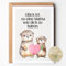 loulala® Otter Geburtstagskarte (Glück ist so eine Mama zu haben)